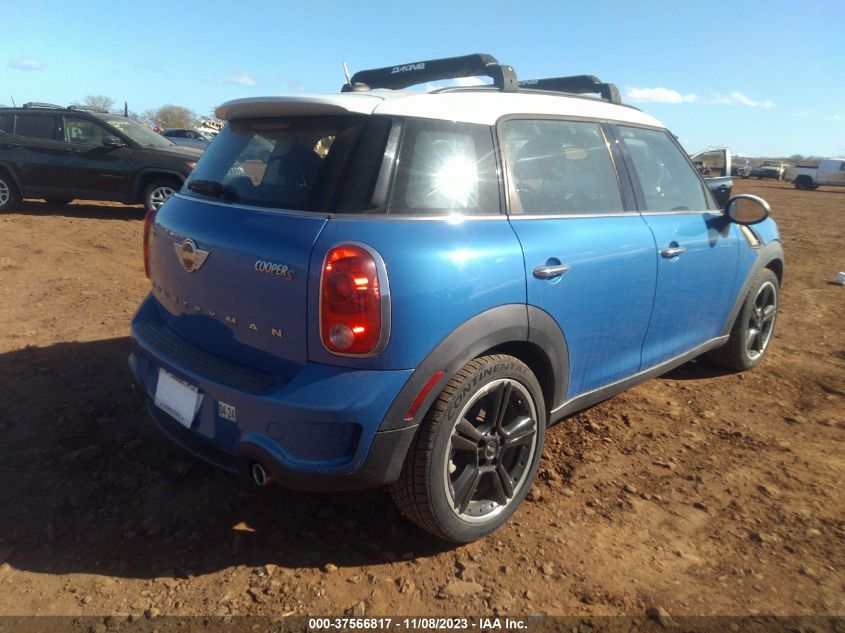 2014 MINI COUNTRYMAN COOPER S WMWZC3C57EWP27080