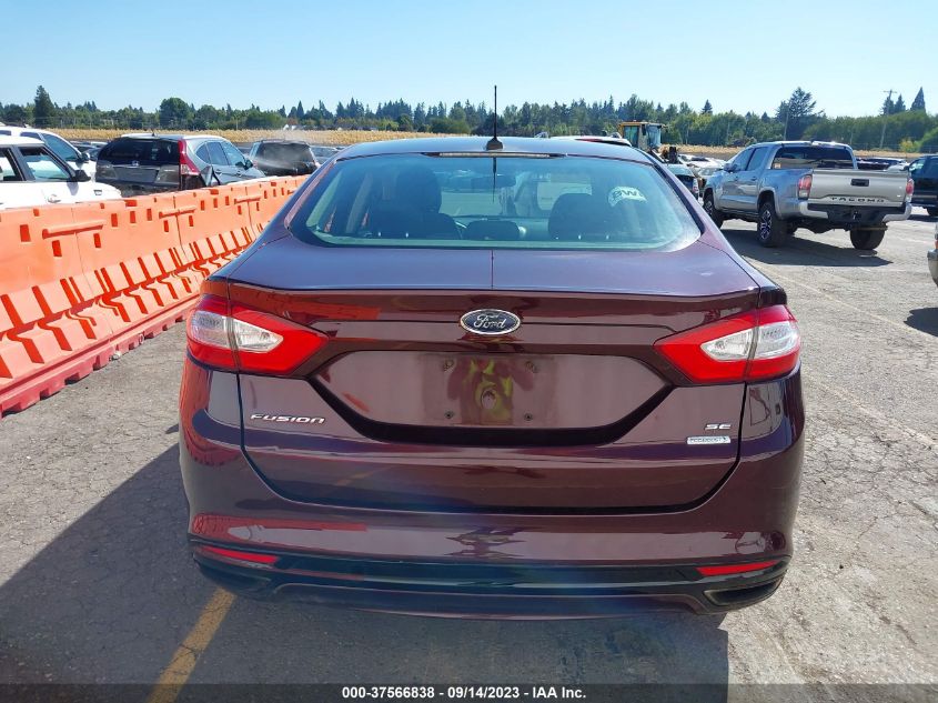 2013 FORD FUSION SE - 3FA6P0H91DR202740