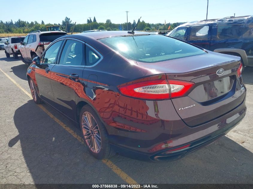 2013 FORD FUSION SE - 3FA6P0H91DR202740