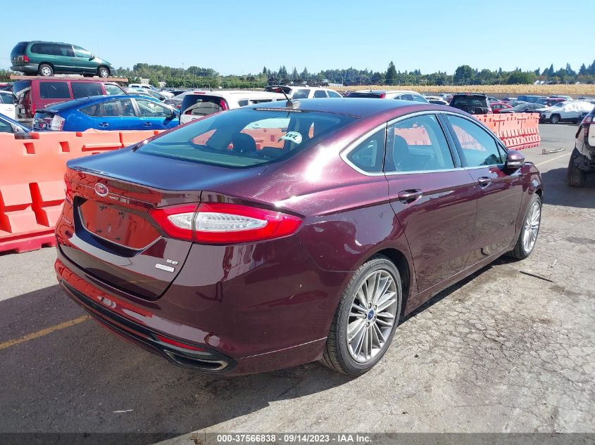 2013 FORD FUSION SE - 3FA6P0H91DR202740