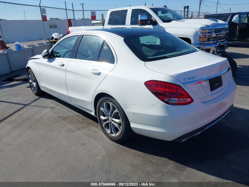 2017 MERCEDES-BENZ C-CLASS C 300 - 55SWF4JB1HU195991