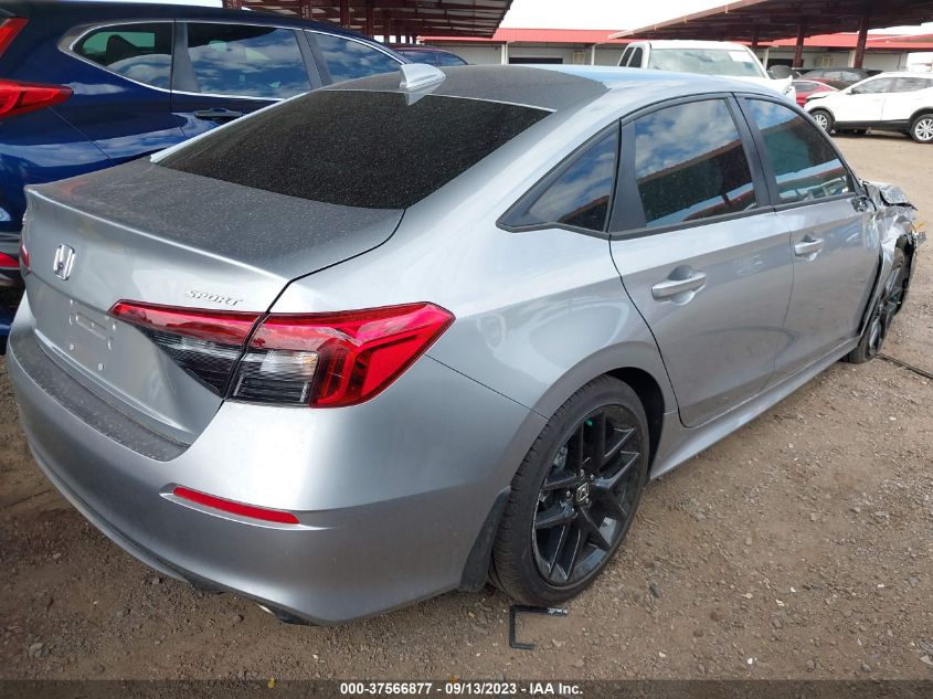 2HGFE2F5XPH553739 Honda Civic Sedan SPORT 4