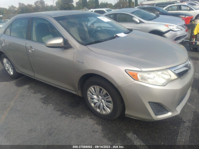 2014 TOYOTA CAMRY HYBRID LE/XLE/SE LIMITED EDITION - 4T1BD1FK6EU110204