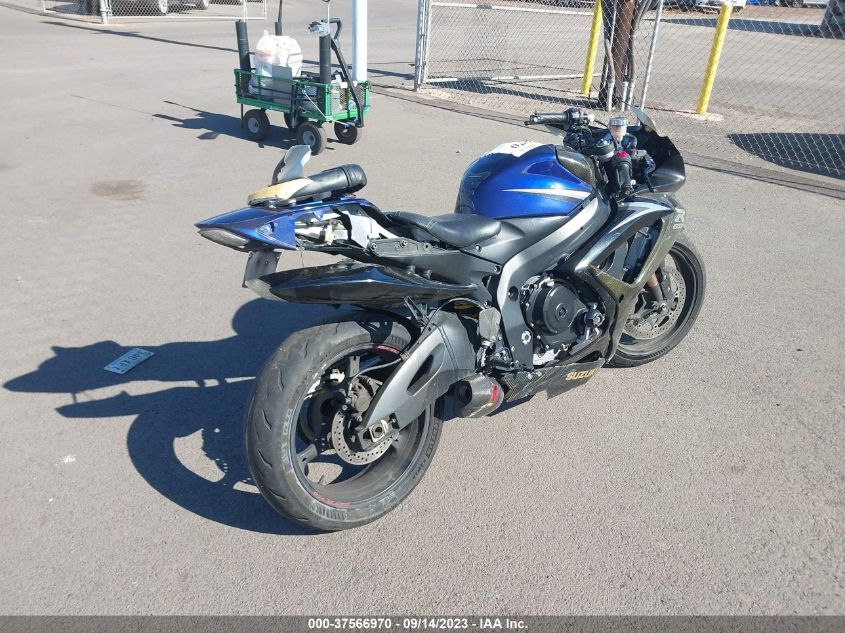 2007 SUZUKI GSX-R750 JS1GR7KA972109276