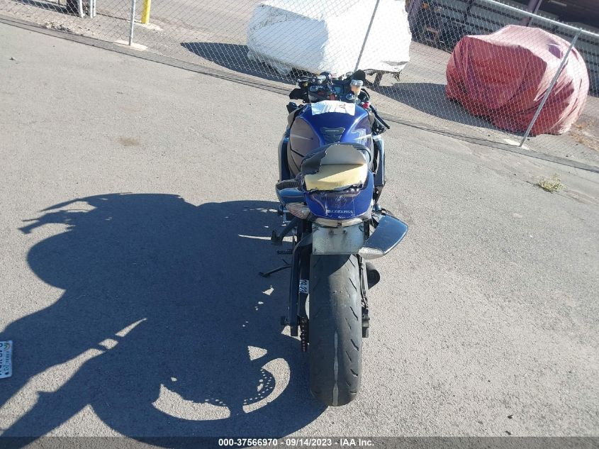 2007 SUZUKI GSX-R750 JS1GR7KA972109276