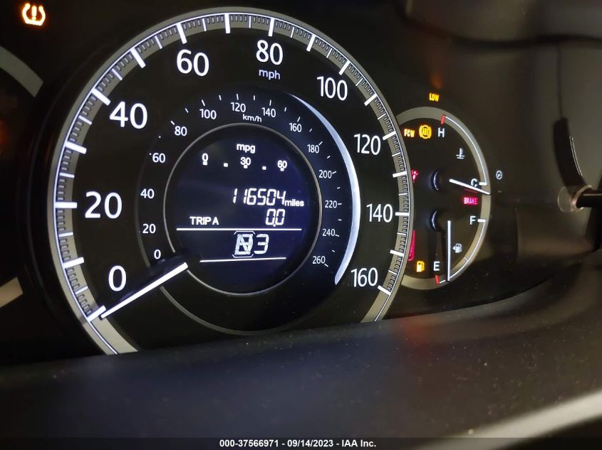 2015 HONDA ACCORD SEDAN EX-L - 1HGCR3F80FA005267