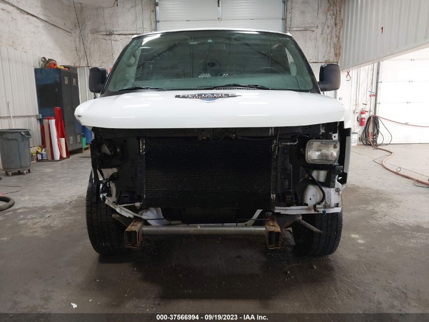 2013 CHEVROLET EXPRESS 1500 WORK VAN - 1GCSHAF48D1146308