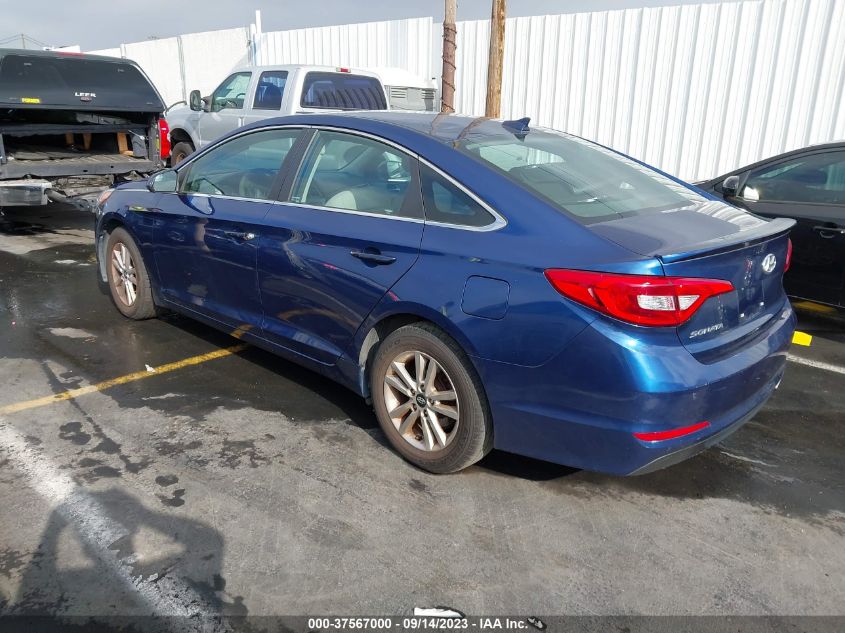 2015 HYUNDAI SONATA SE - 5NPE24AF5FH071684