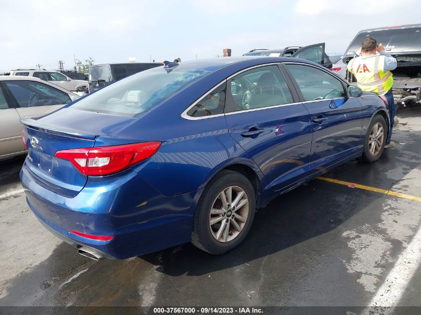 2015 HYUNDAI SONATA SE - 5NPE24AF5FH071684