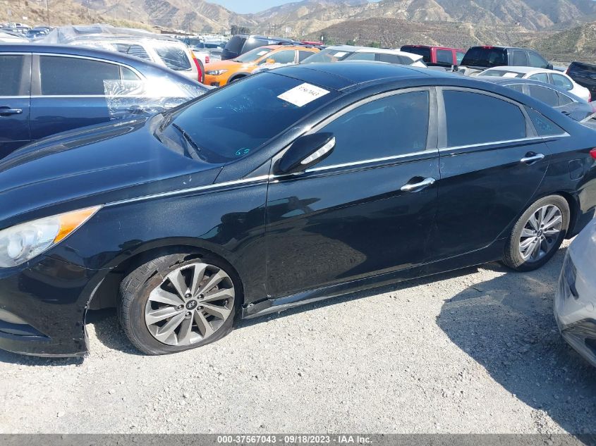 2014 HYUNDAI SONATA LIMITED - 5NPEC4AC2EH843513