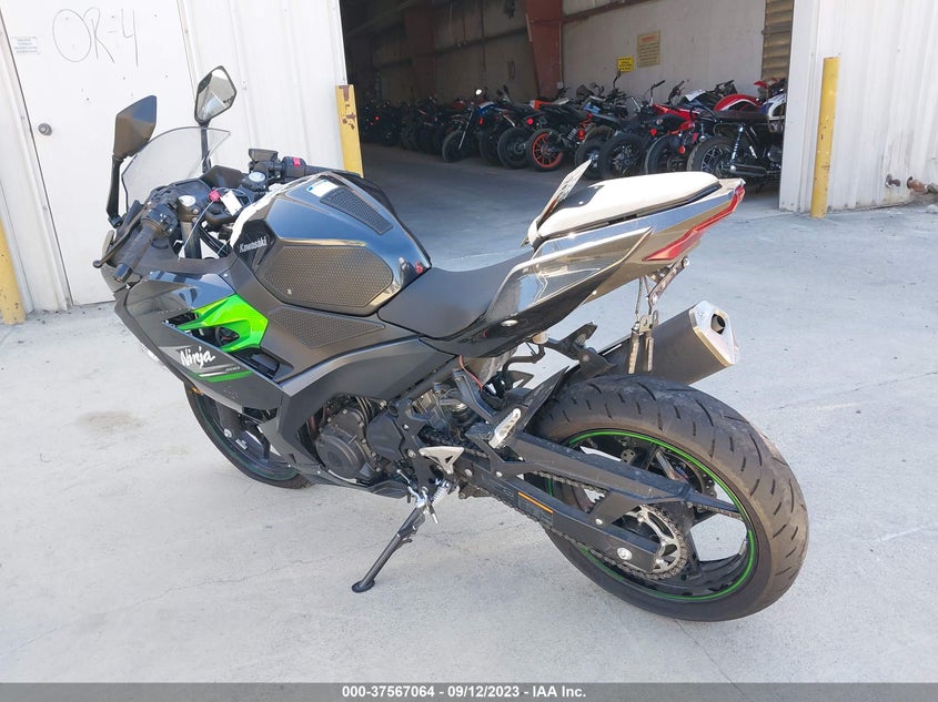 VIN JKAEXKG19PDAK2509 2023 KAWASAKI EX400