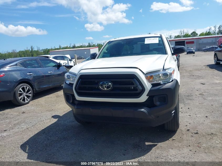 2022 TOYOTA TACOMA 2WD SR/SR5 3TYRX5GN6NT060472