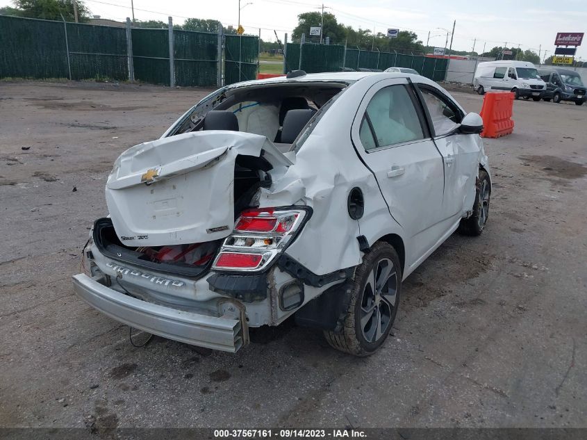 2017 CHEVROLET SONIC PREMIER - 1G1JF5SB4H4120606