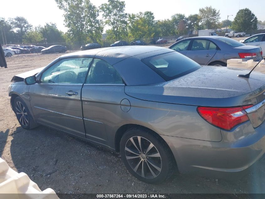2013 CHRYSLER 200 S - 1C3BCBGG2DN743609