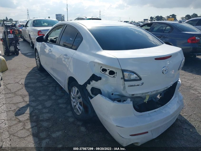 2013 MAZDA MAZDA3 I SV - JM1BL1TGXD1760581