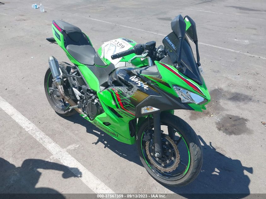 VIN JKAEXKH14PDAM3413 2023 KAWASAKI EX400