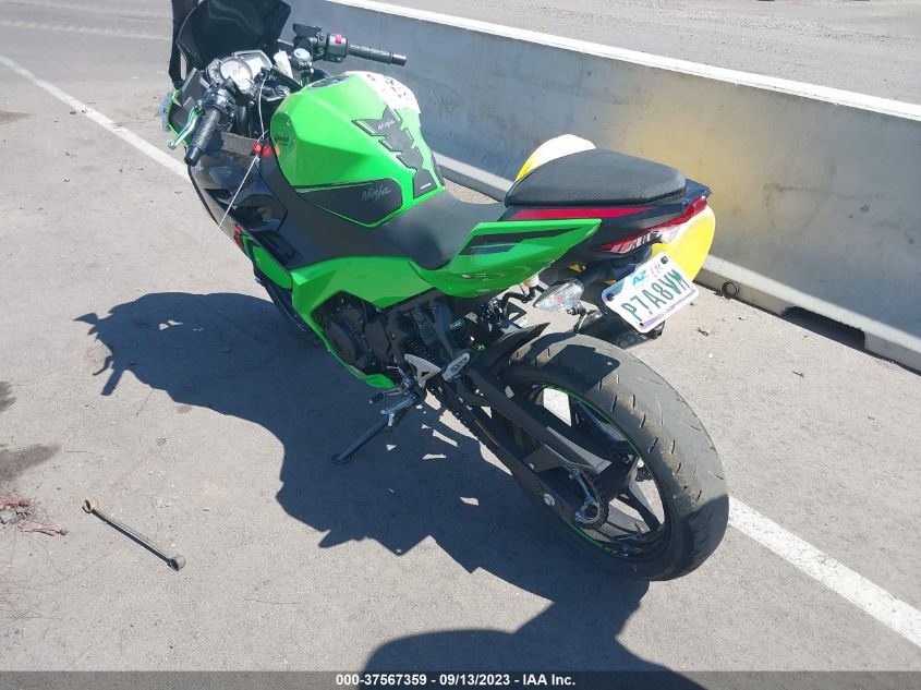 VIN JKAEXKH14PDAM3413 2023 KAWASAKI EX400