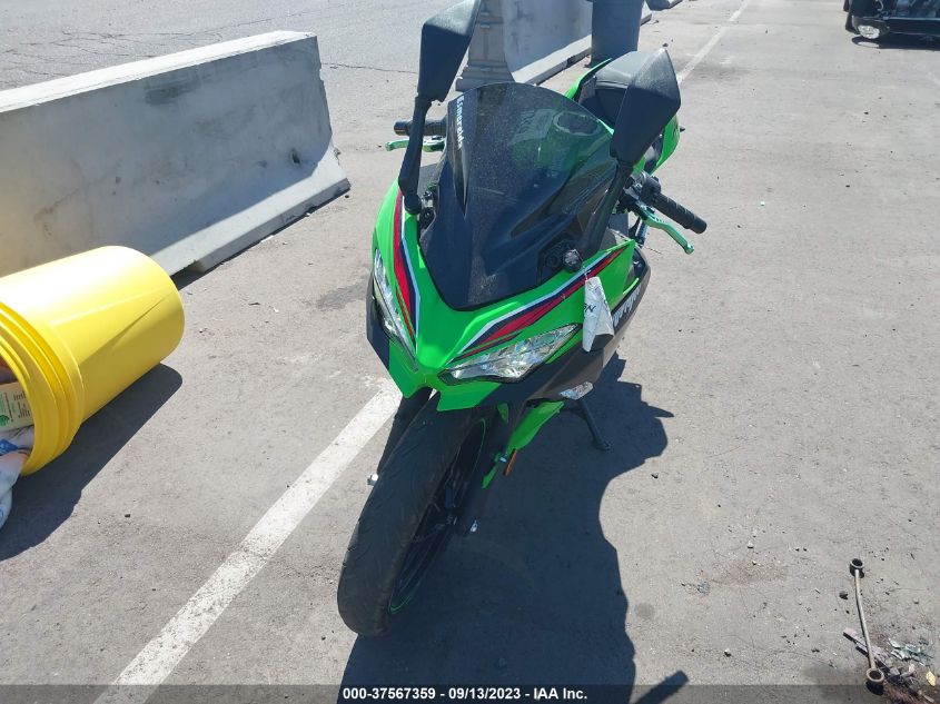 VIN JKAEXKH14PDAM3413 2023 KAWASAKI EX400