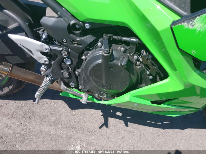VIN JKAEXKH14PDAM3413 2023 KAWASAKI EX400
