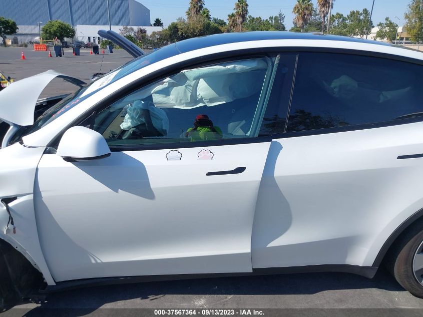 2022 TESLA MODEL Y - 7SAYGDEE3NF444124