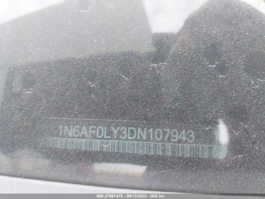 2013 NISSAN NV SV 1N6AF0LY3DN107943