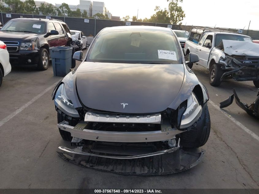 2022 TESLA MODEL Y - 7SAYGAEEXNF492914