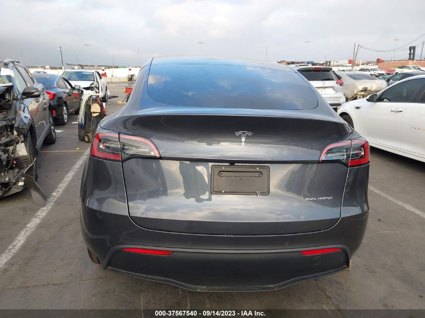 2022 TESLA MODEL Y - 7SAYGAEEXNF492914