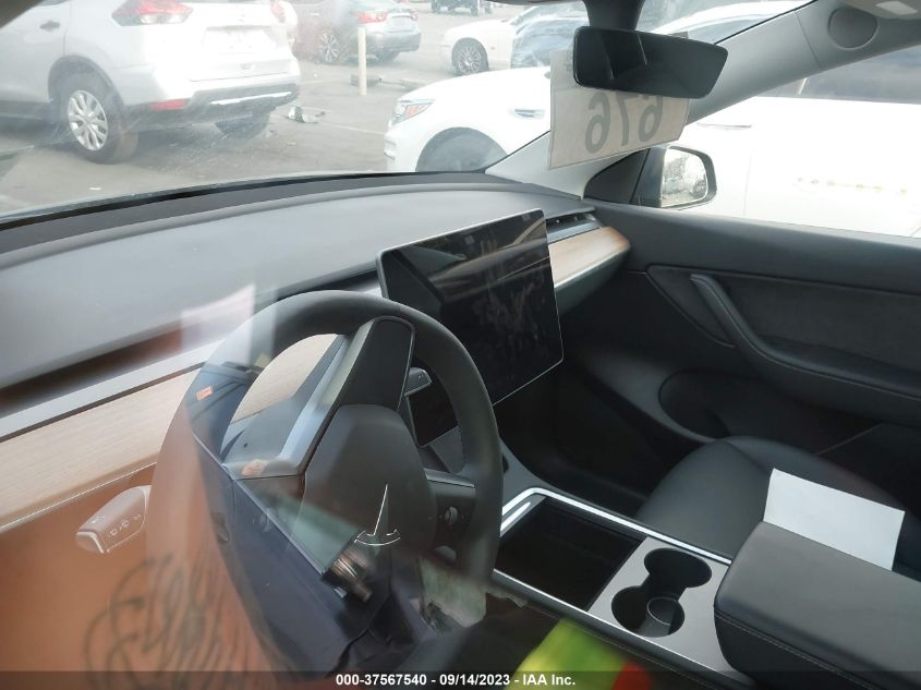 2022 TESLA MODEL Y - 7SAYGAEEXNF492914