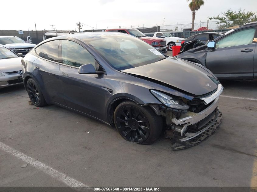 2022 TESLA MODEL Y - 7SAYGAEEXNF492914