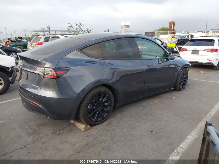 2022 TESLA MODEL Y - 7SAYGAEEXNF492914