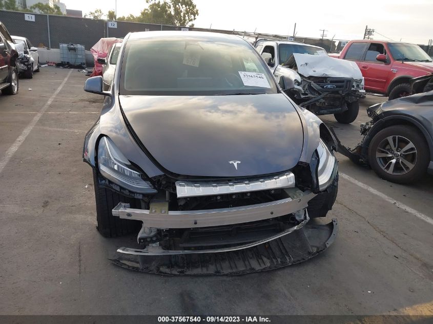2022 TESLA MODEL Y - 7SAYGAEEXNF492914