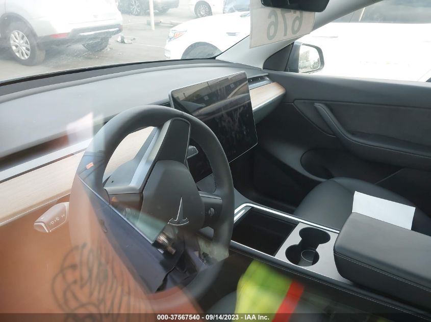 2022 TESLA MODEL Y - 7SAYGAEEXNF492914