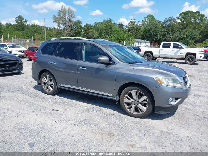 2015 NISSAN PATHFINDER PLATINUM - 5N1AR2MN2FC627653