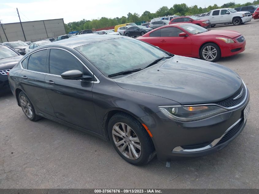 2015 CHRYSLER 200 LIMITED - 1C3CCCAB1FN750609