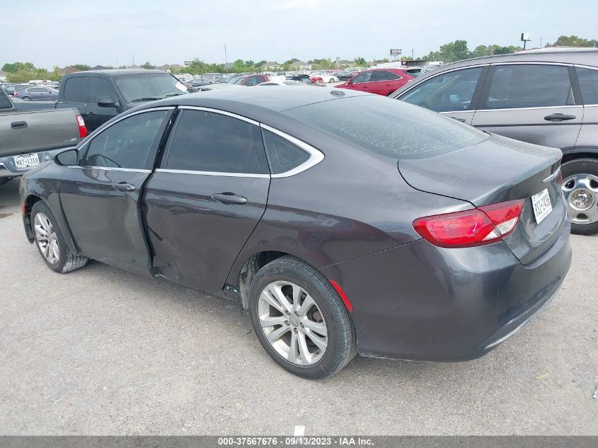 2015 CHRYSLER 200 LIMITED - 1C3CCCAB1FN750609