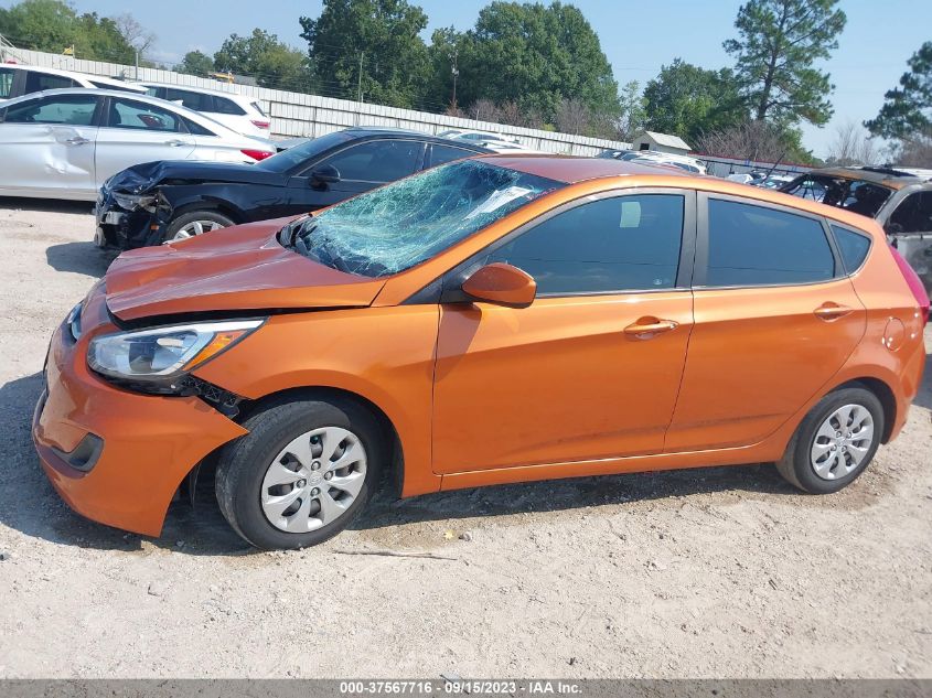 2017 HYUNDAI ACCENT SE - KMHCT5AE1HU327597
