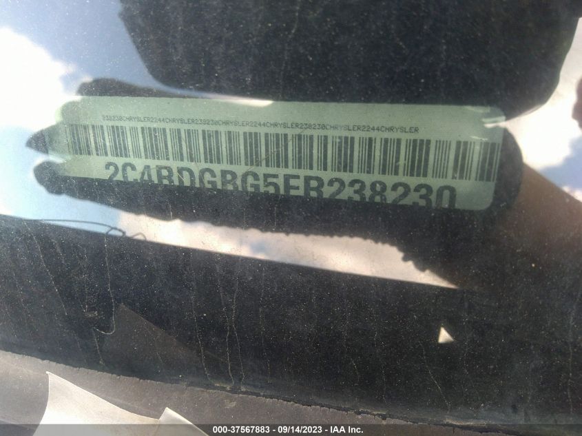 2014 DODGE GRAND CARAVAN - 2C4RDGBG5ER238230