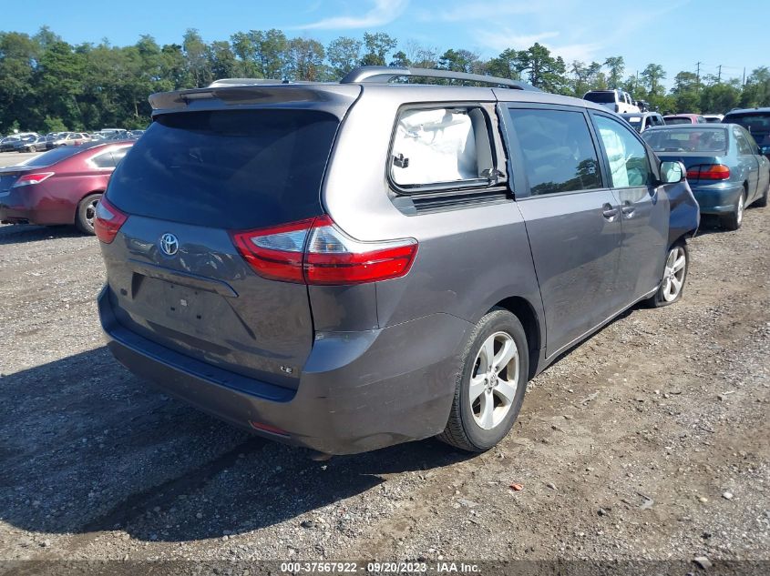 2015 TOYOTA SIENNA LE - 5TDKK3DC3FS651346