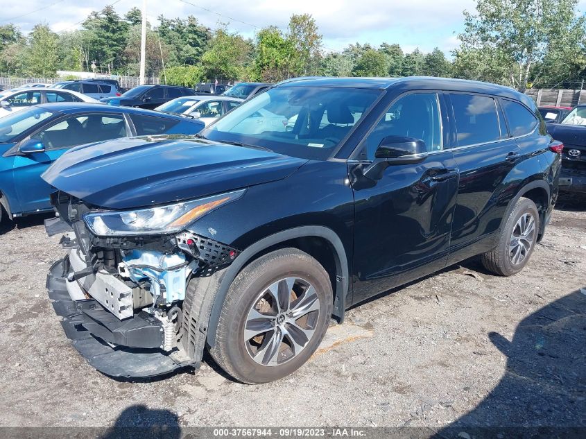 2020 TOYOTA HIGHLANDER XLE - 5TDGZRBH8LS520475