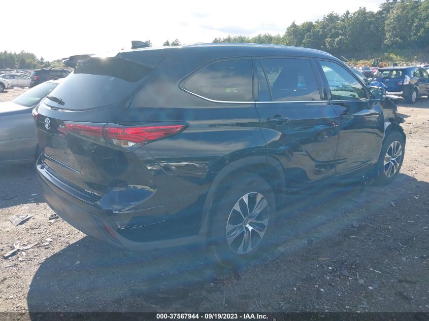 2020 TOYOTA HIGHLANDER XLE - 5TDGZRBH8LS520475