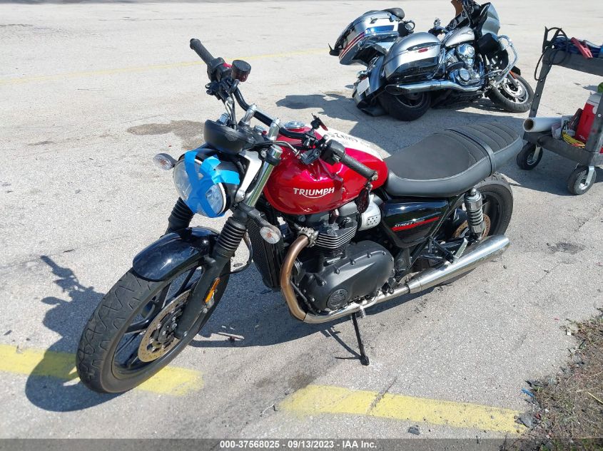 2019 TRIUMPH MOTORCYCLE STREET TWIN SMTD31GN1KT928368