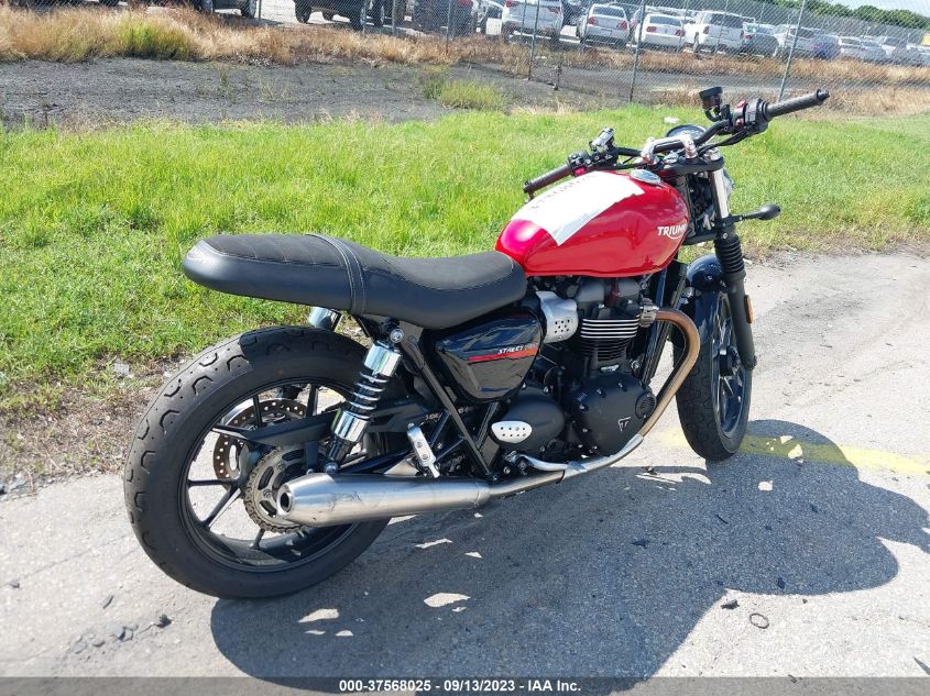 2019 TRIUMPH MOTORCYCLE STREET TWIN SMTD31GN1KT928368
