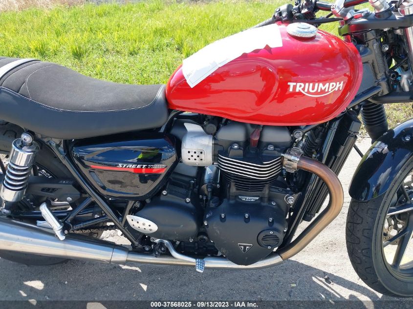 2019 TRIUMPH MOTORCYCLE STREET TWIN SMTD31GN1KT928368