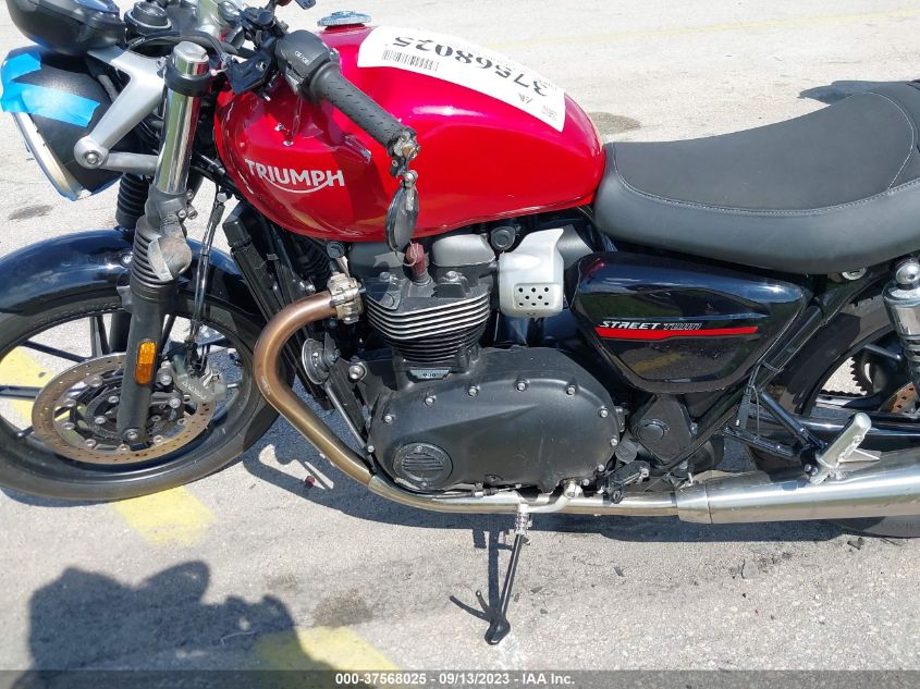 2019 TRIUMPH MOTORCYCLE STREET TWIN SMTD31GN1KT928368