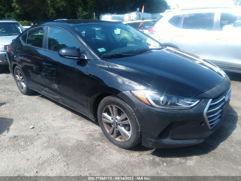 2018 HYUNDAI ELANTRA SEL - KMHD84LF2JU449266