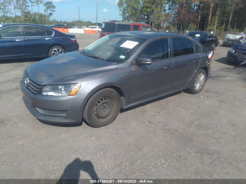 2015 VOLKSWAGEN PASSAT S - 1VWAS7A39FC026245