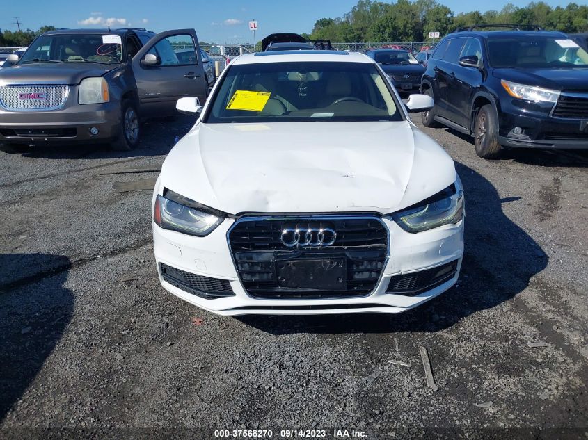 2014 AUDI A4 PREMIUM PLUS - WAUFFAFL7EN019510