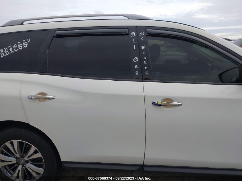 2019 NISSAN PATHFINDER SV - 5N1DR2MN9KC620299
