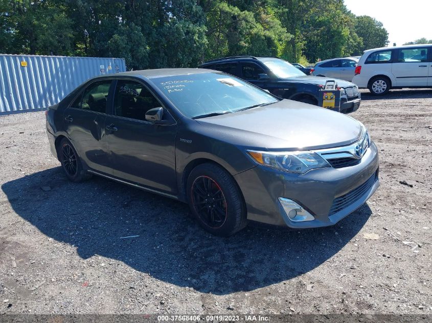 2013 TOYOTA CAMRY HYBRID LE/XLE - 4T1BD1FK3DU076334