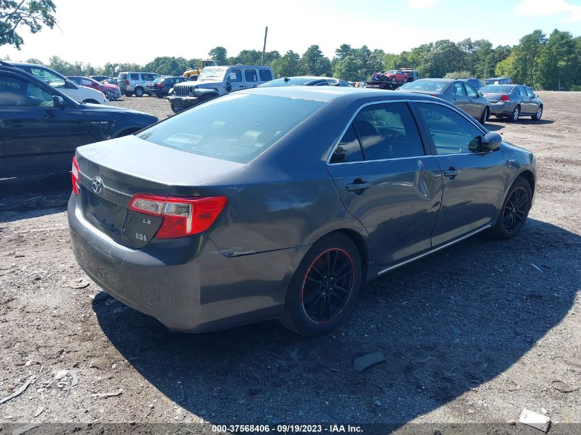 2013 TOYOTA CAMRY HYBRID LE/XLE - 4T1BD1FK3DU076334